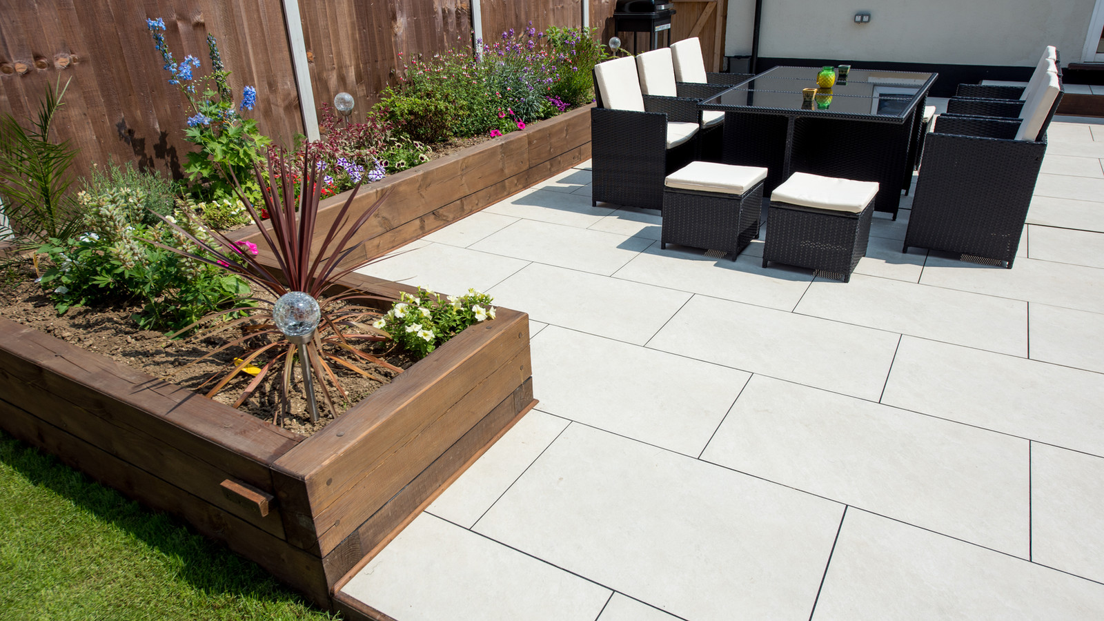 Landscaping work by Stonecroft Roofers
