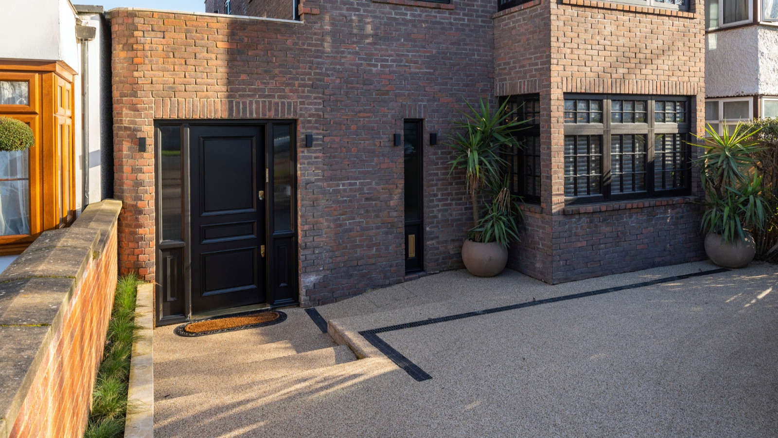 Resin driveway installation